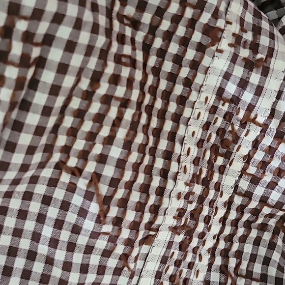 1950s Handmade Gingham Dress - Picture 15 of 16